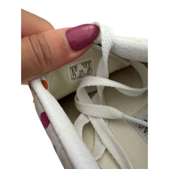 VANS Multicolor Polka Dot Platform Sneaker Size Womens 10 / Mens 8.5 - Picture 4 of 8